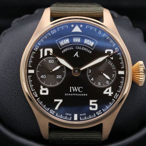 iwc big pilot rose gold|iwc big pilot watch.